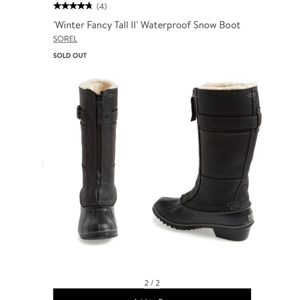 Sorel Winter Fancy Tall Boots!!